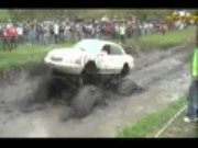 Splosion Video: A Mud Bogging Lincoln Trar Literally Grenades a Transmission